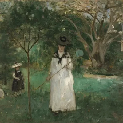 3. Berthe Morisot, Chasse aux papillons, 1874