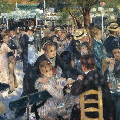 2. Auguste Renoir, Bal du moulin de la Galette, 1876