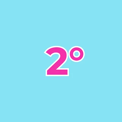 2&deg;C