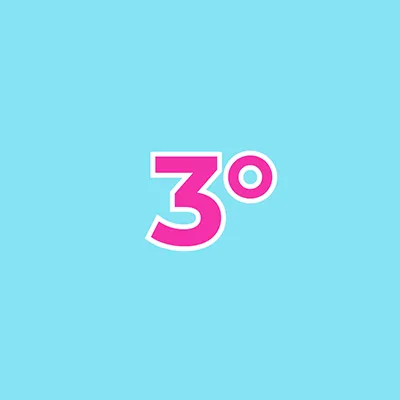 3&deg;C